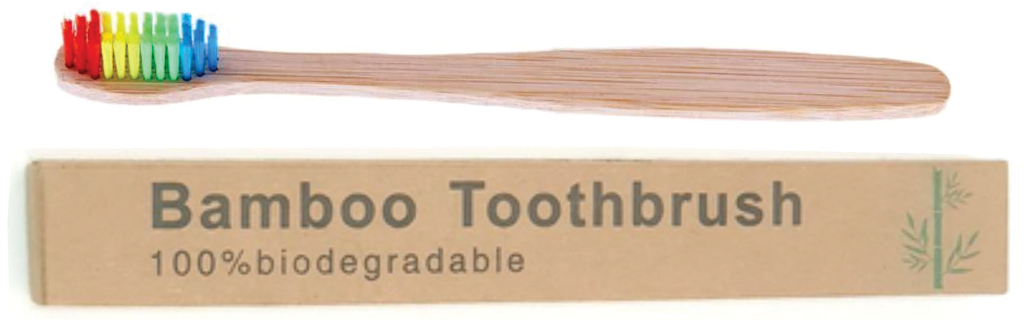 Bamboo Rainbow Toothbrush - TPRTBL